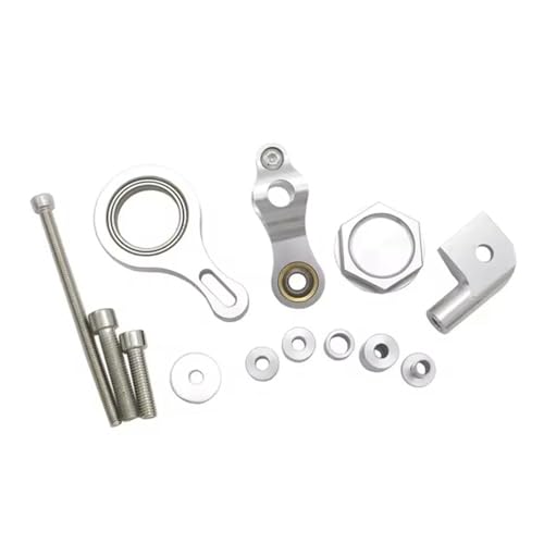 Motorrad Stabilisieren Lenkung Dämpfer Halterung Kit YZF R6 YZFR6 2006-2015 YZF-R1 YZFR1 2009-2012 Stoßdämpfer(Silver1) von YZCSYBBF