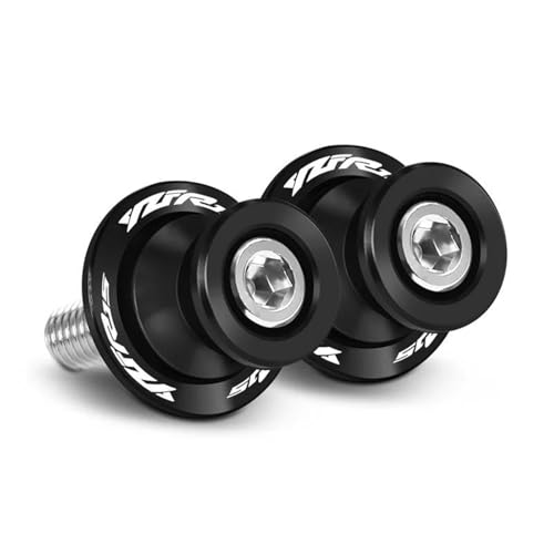 Schwingen-Schiebespulen Für YZF R1 R1M R1S R3 R6 R7 R15 V3 V4 Schwinge Spulen Sliders Motorrad Hinten Swing Arm Stand Schrauben Protector(R15 Black13) von YZCSYBBF