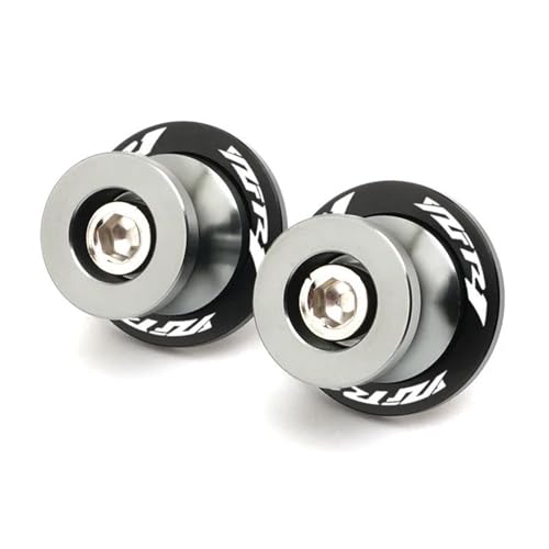 Schwingen-Schiebespulen Für YZF R1 R3 R6 R7 R25 1999-2023 Schwingenspulen Schieber Ständerschrauben CNC-Motorradzubehör M6 6MM 1 Paar Schrauben(VZFR1 Titanium) von YZCSYBBF