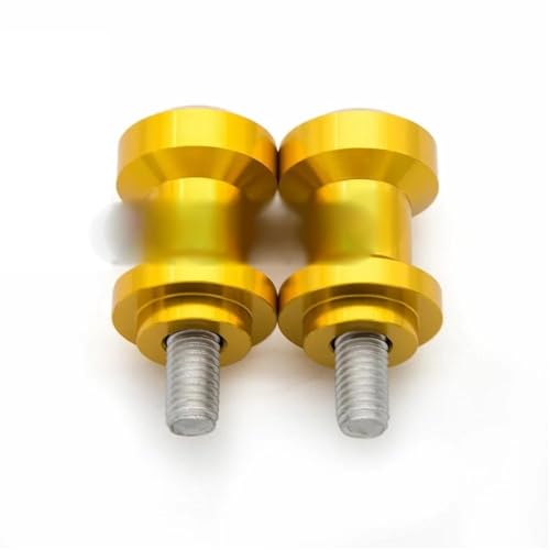 Schwingen-Schiebespulen Motorrad Schwinge Spool Sliders Schwinge Stand Schraube Für YZFR7 YZF-R7 YZF R7 2021 2022 2023 2024(Gold) von YZCSYBBF