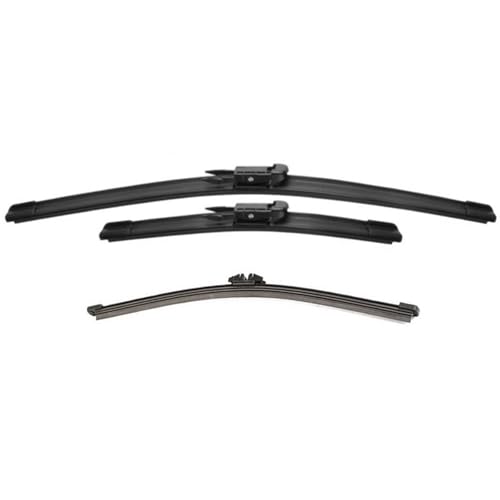 YZCSYBBF Auto-Wischerblätter für Lincoln MKC 2014 2015 2016 2017 passend für Pinch Type Arms Autoreinigung Ersatz LHD 26"+15"+12" Scheibenwischerblätter von YZCSYBBF