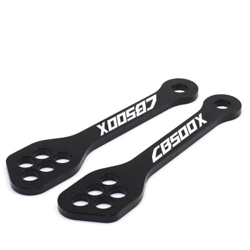 YZCSYBBF CB500X 2019-2021 CB500X Motorrad Einstellbare Hinten Stoßdämpfer Tieferlegungs Links Kit von YZCSYBBF