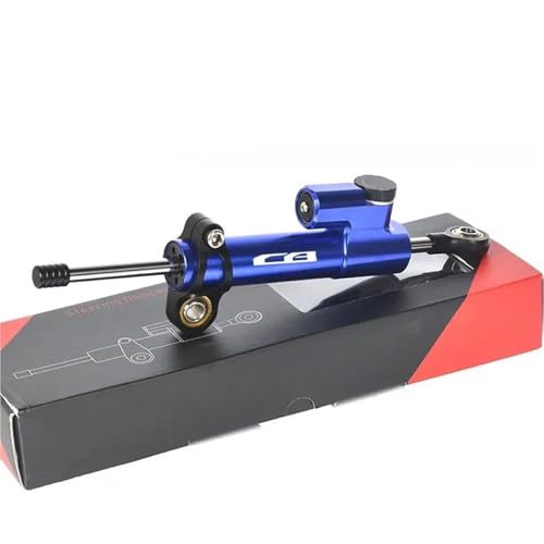 YZCSYBBF CB900F Hornet CB919 CB1000 CB 1000R 1100 1300 1300F Motorräder Einstellbare Lenkung Dämpfer Kit Stoßdämpfer(Blue Black5) von YZCSYBBF