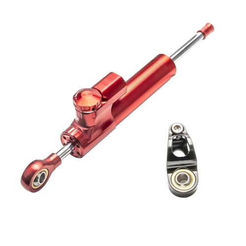 YZCSYBBF Elektrische Roller Lenkung Stabilisator Dämpfer Vorderrad Stoßdämpfer Kit Für Null 10X Stoßdämpfer(Red damper1) von YZCSYBBF