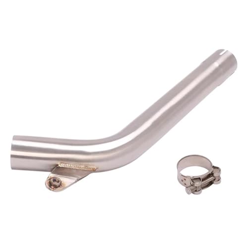 YZCSYBBF FZ6 FZ-6 FZ 6 S2 for Fazer 2004-2011 Motorrad Auspuff System Schalldämpfer Mid Link Pipe Fahrradauspuff von YZCSYBBF