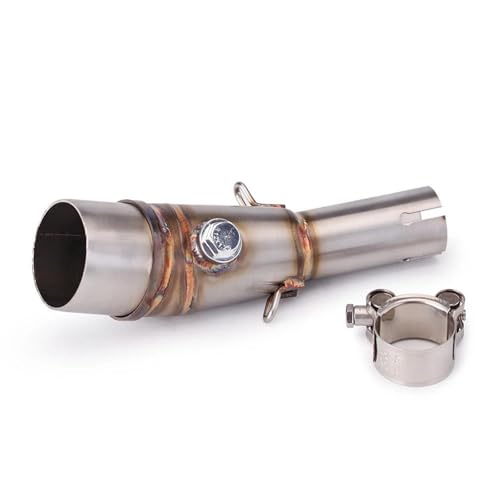 YZCSYBBF Forza350 Forza 350 2021-2024 Motorrad Auspuffrohr Mittleres Verbindungsrohr 51 Mm Schnittstelle Fahrradauspuff YZCSYBBF Forza350 Forza 350 2021-2024 Motorrad Auspuffrohr Mittleres Verbindungsrohr 51 Mm Schnittstelle Fahrradauspuff von YZCSYBBF