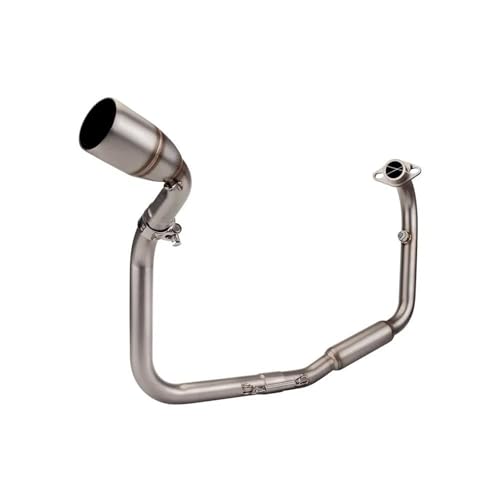 YZCSYBBF Für Benelli TNT125 TNT135 TNT 125 135 2017-2022 Motorrad Auspuff Vorne Mitte Link Rohr Fahrradauspuff von YZCSYBBF