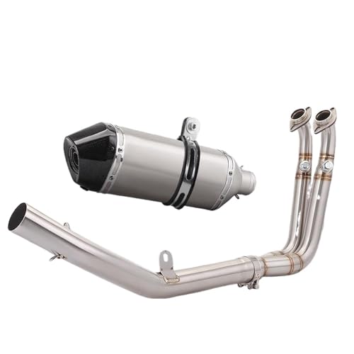 YZCSYBBF Für CFMOTO 450 SR 450SR 2022 2023 Motorrad Auspuff Link Rohr Fahrradauspuff(Type-C3) von YZCSYBBF