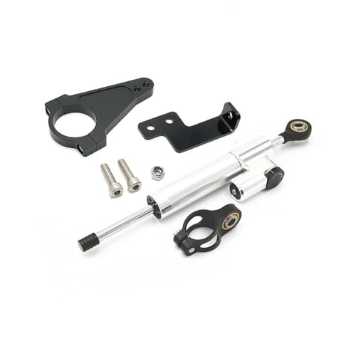 YZCSYBBF Für Inxing V7 Elektrische Roller Stabilisator Lenkung Dämpfer Halterung Zubehör Stoßdämpfer(Silver6) von YZCSYBBF