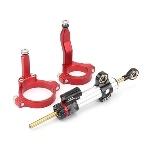 YZCSYBBF Für Kawasaki ZX-4R 2023 ZX-4RR 2023 Motorrad Lenkung Dämpfer Montage Halterung Stoßdämpfer(GRAY16) von YZCSYBBF