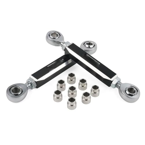 YZCSYBBF Für Polaris RZR XP Turbo 4 19-20 XP 1000 RZR XP 4 1000 17-23 Vorne Hinten Stabilisator Link(Black Rear 014) von YZCSYBBF