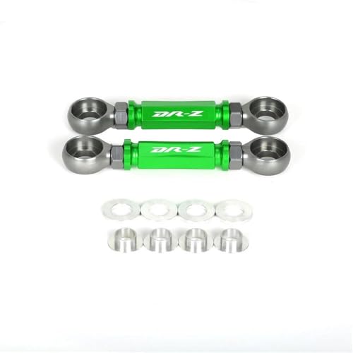 YZCSYBBF Für Suzuki DRZ400 DRZ400E DRZ400S DRZ400SM 2005-2023 Motorrad Suspension Senkung Verbindungen Kit(DR-Z - Green8) von YZCSYBBF
