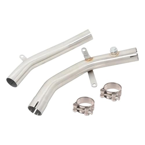 YZCSYBBF Für Suzuki GSR600 GSR 600 BK600 2006-2011 Motorrad Auspuff System Schalldämpfer Mittleren Link Rohr Fahrradauspuff von YZCSYBBF