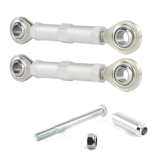 YZCSYBBF Für Suzuki V-Strom 800 DL800 2023 2024 Motorrad Einstellbare Senkung Verbindungen Kit(Silver2) von YZCSYBBF