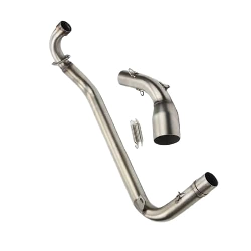 YZCSYBBF MSX125 MSX 125 Motorrad Auspuffschalldämpfer Verbindungsrohr Fahrradauspuff von YZCSYBBF