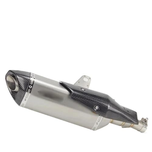 YZCSYBBF Motorrad Auspuff Flucht Systeme Schalldämpfer Vorderrohr X-ADV 750 X ADV750 ADV 2017 2018-2023 Fahrradauspuff(Type B2) von YZCSYBBF