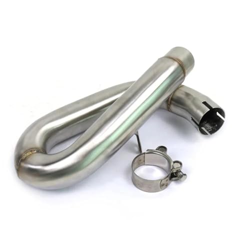 YZCSYBBF Motorrad Auspuff Mittleren Link Rohr CB600F Hornet 600 CBR600F 2007-2013 Fahrradauspuff(A1) von YZCSYBBF