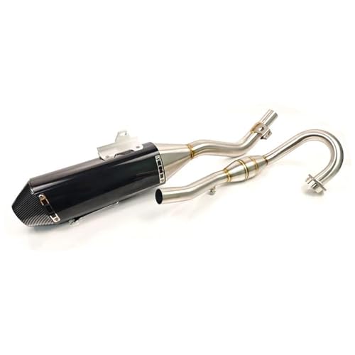 YZCSYBBF Motorrad Auspuff System Schalldämpfer Rohr CRF300L CRF300 CRF250L CRF250 Fahrradauspuff(A1) von YZCSYBBF