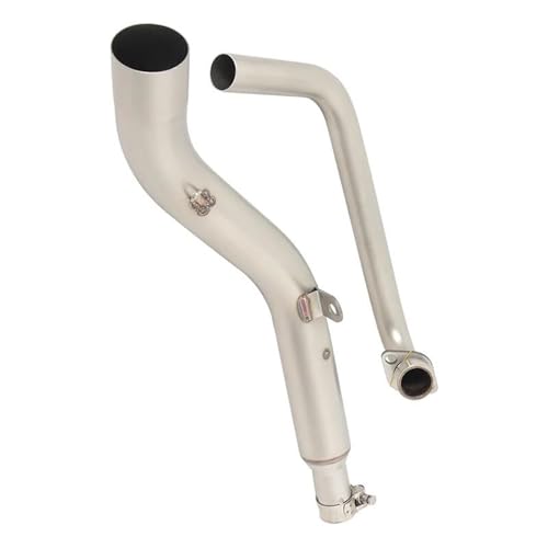 YZCSYBBF Motorrad Auspuff System Vorne Link Rohr Für Zontes ZT125 U1 G1 Z1 Z2 GK125 GK 125 2021 2022 Fahrradauspuff von YZCSYBBF