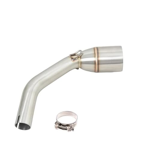 YZCSYBBF Motorrad Auspuffanlagen Vorne Mitte Link Pipe MSX125 MSX125 SF GROM125 GROM125 SF 2021-2023 Fahrradauspuff(Type A2) von YZCSYBBF