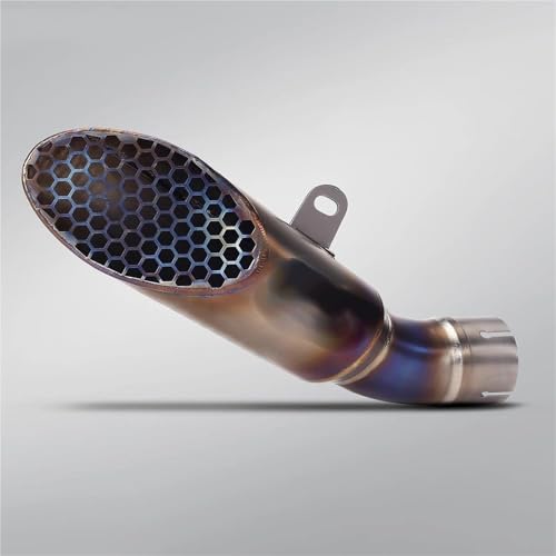 YZCSYBBF Motorrad Auspuffrohr Honeycomb Schalldämpfer Rohr Für RSV4 RS V4 2015-2024 Fahrradauspuff(Type A1) von YZCSYBBF