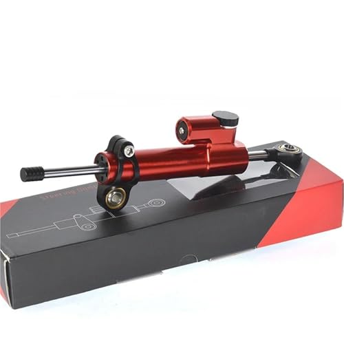 YZCSYBBF Motorrad Lenkung Dämpfer Stabilisator Für Kawasaki Z900 Z 900 2017 2021 2022 2023 Stoßdämpfer(Red Black8) von YZCSYBBF