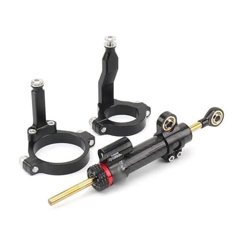YZCSYBBF Motorrad Lenkungsdämpfer Montagehalterung Für Kawasaki ZX-4R 2023 ZX-4RR 2023 Stoßdämpfer(Brown9) von YZCSYBBF