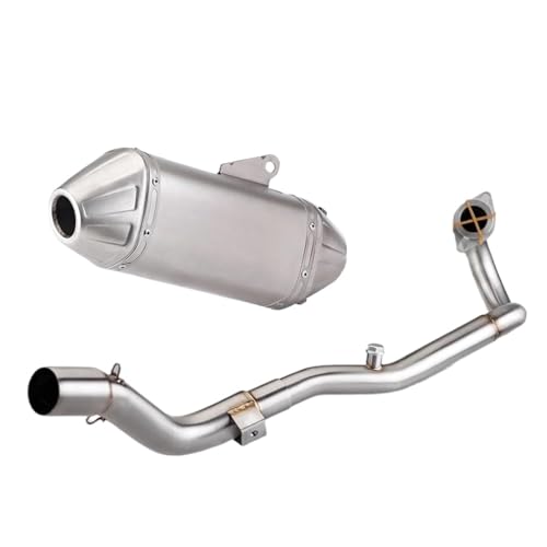 YZCSYBBF Motorrad Schalldämpfer Auspuffrohr Crf300 Crf300l Rally Crf250L Crf250 Rally 2012-2021 Fahrradauspuff(Type-C CRF2503) von YZCSYBBF