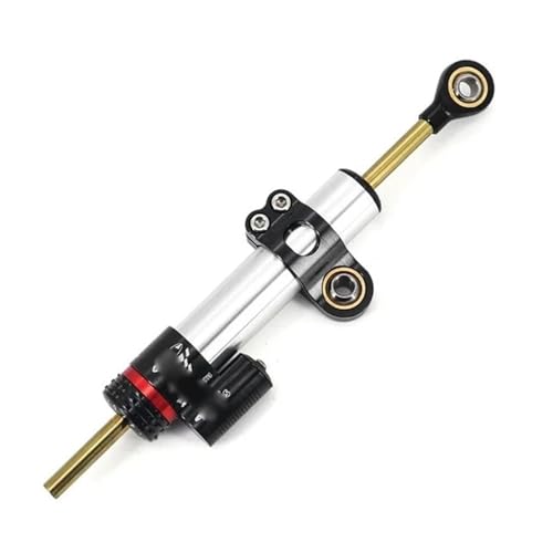 YZCSYBBF Motorrad Stabilisator Lenkung Dämpfer Halterung Kit Für Kawasaki Z 900 Z900 2021 2022 2023 Stoßdämpfer(Silver Steering gear2) von YZCSYBBF