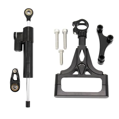YZCSYBBF Motorrad Stabilisator Lenkung Dämpfer Halterung Kit Für Kawasaki Z750 ABS Z750R Z1000 ABS Stoßdämpfer(C3) von YZCSYBBF