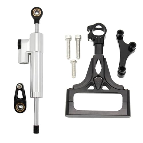 YZCSYBBF Motorrad Stabilisator Lenkung Dämpfer Halterung Kit Für Kawasaki Z750 ABS Z750R Z1000 ABS Stoßdämpfer(J10) von YZCSYBBF