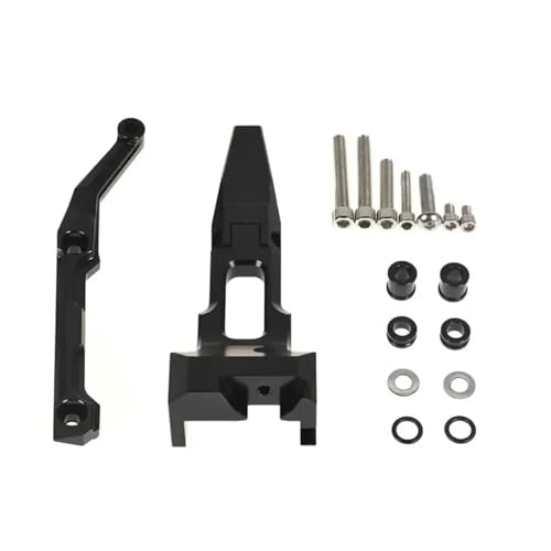YZCSYBBF Motorrad Stabilisator Lenkungsdämpfer Halterung Kit MT-09 Tracer MT09 Tracer 2015 2016 2017 Stoßdämpfer(Black bracket4) von YZCSYBBF