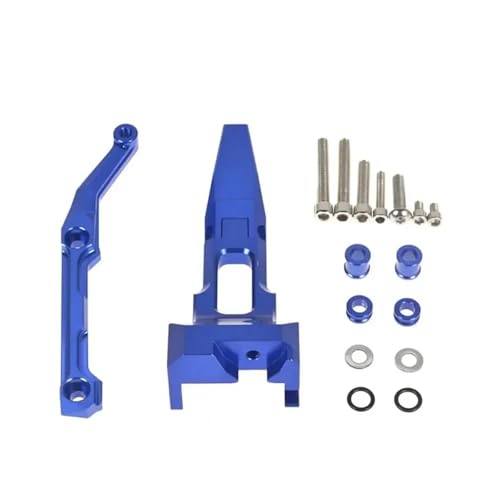 YZCSYBBF Motorrad Stabilisator Lenkungsdämpfer Halterung Kit MT-09 Tracer MT09 Tracer 2015 2016 2017 Stoßdämpfer(Blue bracket1) von YZCSYBBF