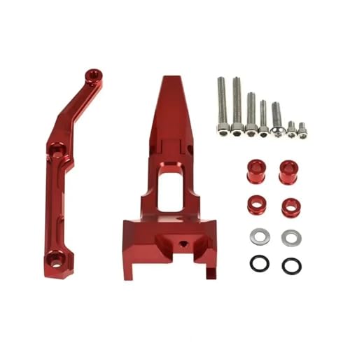 YZCSYBBF Motorrad Stabilisator Lenkungsdämpfer Halterung Kit MT-09 Tracer MT09 Tracer 2015 2016 2017 Stoßdämpfer(Red bracket5) von YZCSYBBF