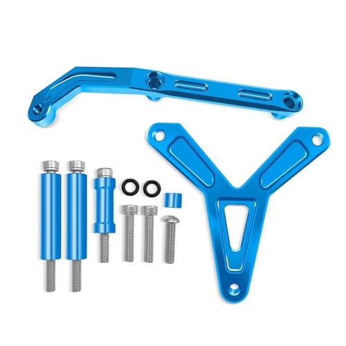 YZCSYBBF Mt09 MT-09 MT09 2021-2024 Einstellbarer Stabilisator Lenkungsdämpfer Halterungssatz Für Motorrad Stoßdämpfer(Blue8) von YZCSYBBF