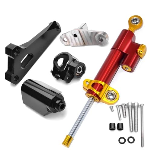 YZCSYBBF S1000RR S1000 RR 2014 2015 Motorrad Dämpfer Lenkung Stabilisieren Montage Halter Kit Stoßdämpfer(MULTI4) von YZCSYBBF