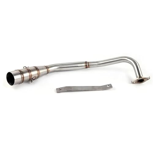 YZCSYBBF SH150 SH150I SH125 SH125I 2017-2021 Motorrad Auspuff Schalldämpfer Vorne Mitte Link Rohr Fahrradauspuff von YZCSYBBF