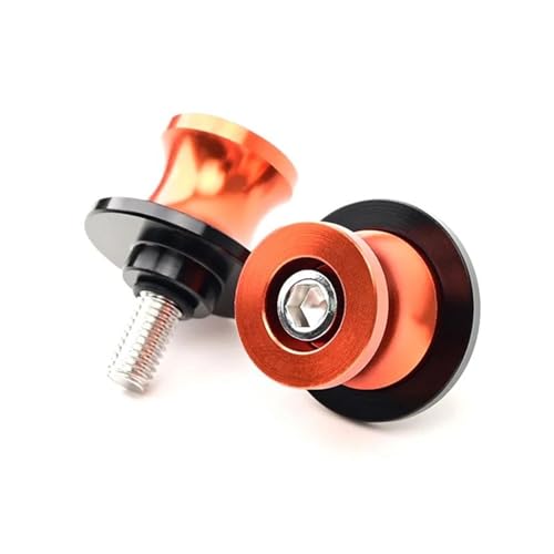 YZCSYBBF Schwingen-Schiebespulen Für CFMOTO Clx700 CLX 700 CL-X700 2022-2024 Motorrad 10MM Schrauben Schwinge Spulen Slider Stand Schrauben(Orange) von YZCSYBBF