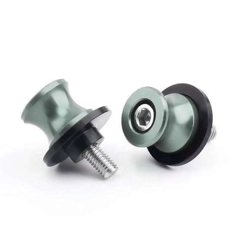 YZCSYBBF Schwingen-Schiebespulen Für Kawasaki Z 900 Z900 Z900rs Z900Se 2017-2024 M8 Motorrad CNC Aluminium Schwinge Slider Spulen Schrauben Stehen(Titanium) von YZCSYBBF