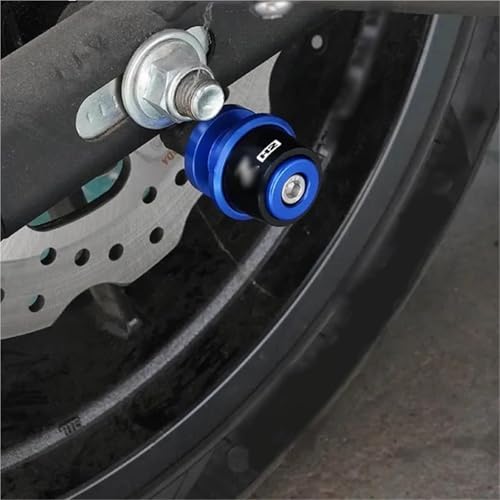 YZCSYBBF Schwingen-Schiebespulen Für Kawasaki ZH2 Z H2 Zh2 2019-2022 Motorrad Aluminium Premium Schwinge Spool Slider Stand Schrauben(Schwarz) von YZCSYBBF