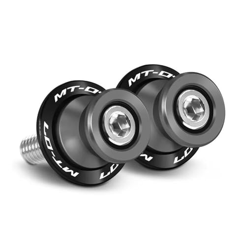 YZCSYBBF Schwingen-Schiebespulen Hinterer Armständerschraubenschutz Motorradschwingenspulenschieber Für MT-07 FZ07 14-25 MT-09 SP 15-25 MT-10 16-25(MT-07 Titanium4) von YZCSYBBF