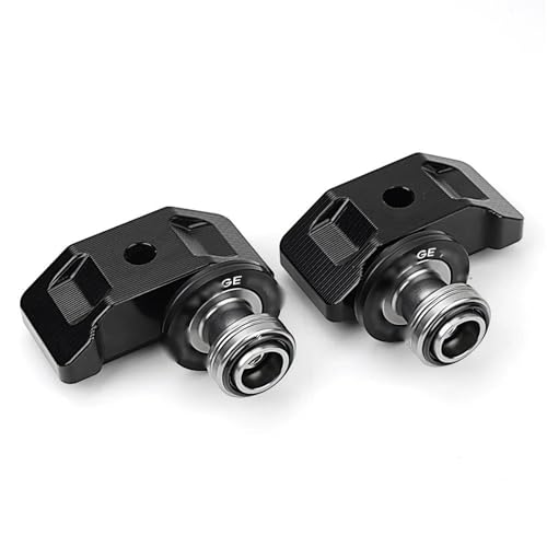 YZCSYBBF Schwingen-Schiebespulen M8 Für VOGE 625DSX DS625X 525DSX DSX525 500DS 650DS 300R Motorrad Schwinge Spulen Stand Schrauben Ausgangs(Schwarz) von YZCSYBBF