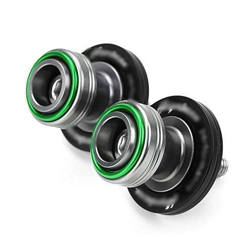 YZCSYBBF Schwingen-Schiebespulen M8 Schwinge Spulen Für Suzuki Für Hayabusa GSXR1300 GSX1300R GSX 1300R 1999-2023 Slider Stand Schaukel Arm Spulen(Green) von YZCSYBBF