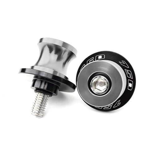 YZCSYBBF Schwingen-Schiebespulen Motorrad Aluminium 10MM Schrauben Schwinge Spulen Slider Stand Schrauben Für Kawasaki Z750 Z 750 Z750S Z750 S(Titanium-Z750) von YZCSYBBF