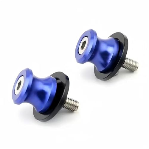 YZCSYBBF Schwingen-Schiebespulen Motorrad Schwinge Spulen 8MM Stand Schrauben Für Suzuki GSXR 1000 750 600 K1 K2 K3 K4 K5 K6 K7 K8 K9 K11(Blue) von YZCSYBBF