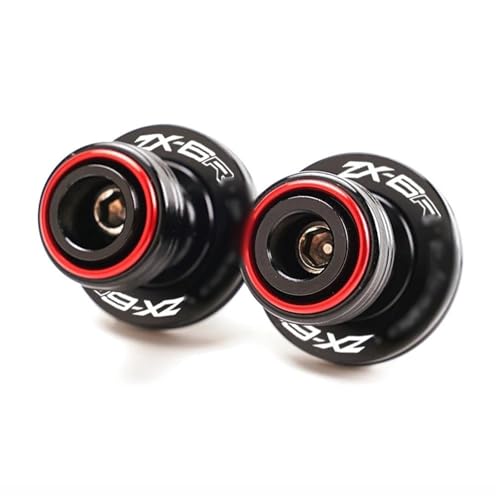 YZCSYBBF Schwingen-Schiebespulen Motorrad Schwinge Spulen Slider Stand Spulen Für Kawasaki ZX6R ZX 636 ZX636 ZX 6R ZX10R ZX 10R(M10-Red-ZX6R) von YZCSYBBF