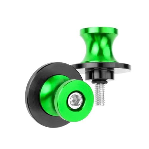 YZCSYBBF Schwingen-Schiebespulen Motorrad Schwingenständer Schraube Schwingenspulen Schieber M8 Für CBR CBR 600RR CBR 1000rr CBR 954RR 900RR Cbr250r 2004-2024(Green13) von YZCSYBBF