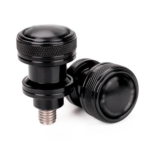 YZCSYBBF Schwingen-Schiebespulen Schwinge Spool Sliders Stand Schraube Für Kawasaki Z900 Z650 Für Ninja 650 500 400 1000SX ZX6R ZX10R Für Versys 650(New 10mm-Black) von YZCSYBBF