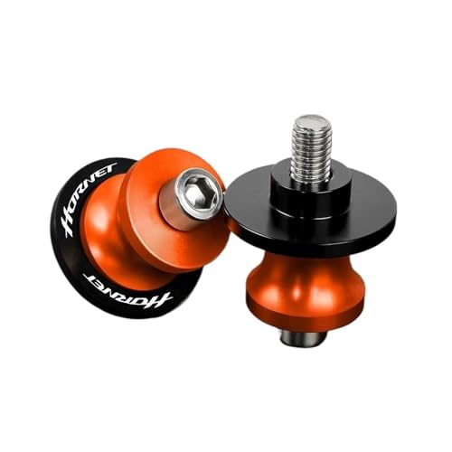 YZCSYBBF Schwingen-Schiebespulen Schwinge Spulen Für CB 1000 CB1000 Hornet 1000 SP 2024 2025 CBR 1000RR Motorrad 8MM Stand Schrauben Sliders(Orange Hornet4) von YZCSYBBF