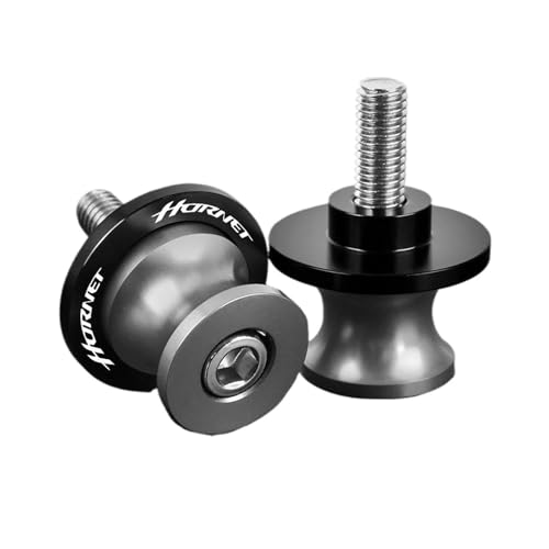 YZCSYBBF Schwingen-Schiebespulen Schwinge Spulen Motorrad 8MM Stand Schrauben Sliders Für CB 1000 CB1000 Hornet 1000 SP 2024 2025 CBR 1000RR(Titanium Hornet6) von YZCSYBBF